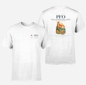Double-Side Printing — Paphos International Airport (PFO) Double-Side T-Shirt