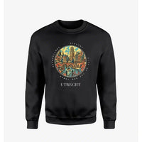 Thumbnail for UTRECHT - Badge - Sweatshirt - Black
