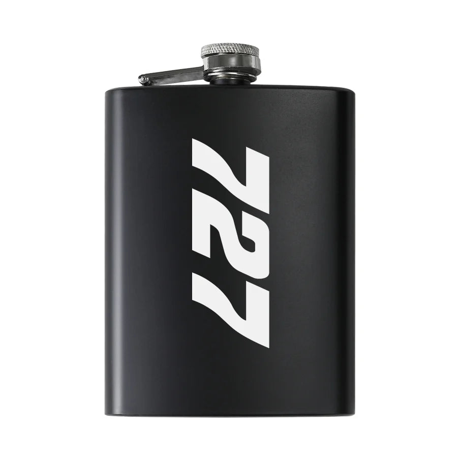 Customisable Boeing 727 Hip Flask - view 2