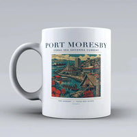 Thumbnail for PORT MORESBY - Poster - Mug - White