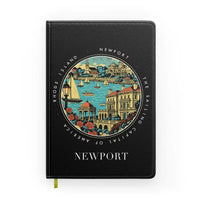 Thumbnail for NEWPORT - Badge - Notebook - Black