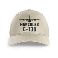 Thumbnail for Military Transport Airplane C 130 printed hat - beige
