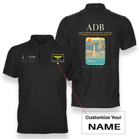 Izmir Adnan Menderes Airport (ADB) Premium Polo T-Shirts