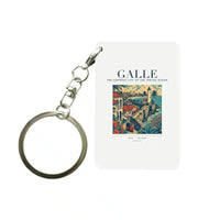 Thumbnail for GALLE - Poster - Key Chain - White