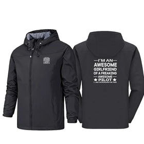 I am an Awesome Girlfriend Rain Jackets & Windbreakers