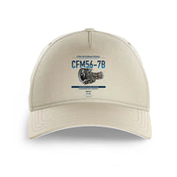 Thumbnail for CFM56-7B design on beige printed hat