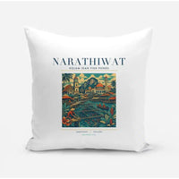 Thumbnail for NARATHIWAT - Poster - Pillow - White
