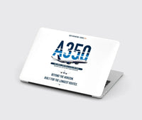 Thumbnail for Airbus A350-1000ULR design on white MacBook case