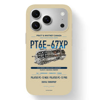 Thumbnail for PT6E-67XP Case design on beige iphone case