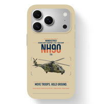Thumbnail for NHIndustries NH90 TTH design on beige magsafe iphone case, for iPhone 17 Pro