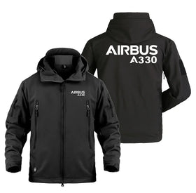 Airbus A330 & Text Military Jackets (Customizable)