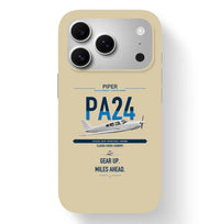 Thumbnail for Piper PA-24-250 Comanche 250 design on beige magsafe iphone case, for iPhone 17 Pro