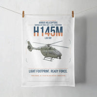 Thumbnail for Airbus Helicopters H145M LUH SOF design on white towel