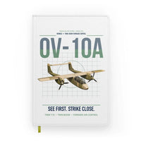 Thumbnail for OV-10A Bronco design on white notebook