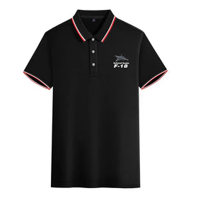 The McDonnell Douglas F18 Stylish Polo T-Shirts