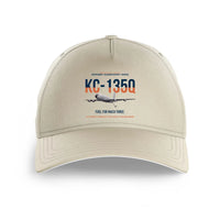 Thumbnail for KC-135Q Blackbird Tanker design on beige printed hat
