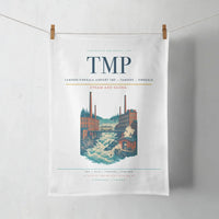 Thumbnail for Tampere-Pirkkala Airport (TMP) design on white towel