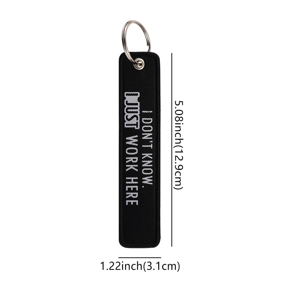 I DON'T KNOW. I JUST Key Chain - view 2