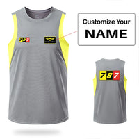 Thumbnail for Customisable Boeing 787 Tank Top - view 2