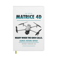 Thumbnail for DJI Matrice 4D design on white notebook