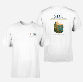 Double-Side Printing — Sundsvall-Timrå Airport (SDL) Double-Side T-Shirt