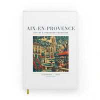 Thumbnail for AIX-EN-PROVENCE - Poster - Notebook - White