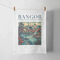 Thumbnail for BANGOR - Poster - Towel - White