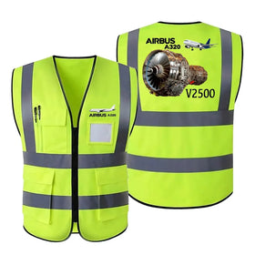 Airbus A320 & V2500 Engine Reflective Vests