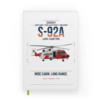 Thumbnail for Sikorsky S-92A design on white notebook