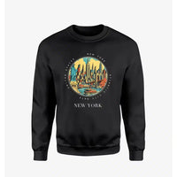 Thumbnail for NEW YORK - Badge - Sweatshirt - Black