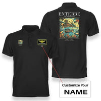 Thumbnail for ENTEBBE - Poster - Double-Side Polo - Black + Name