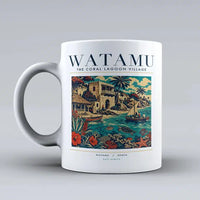 Thumbnail for WATAMU - Poster - Mug - White