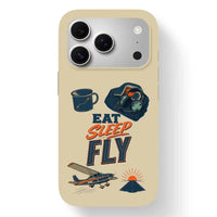 Thumbnail for SIGNAL 617 - Eat Sleep Fly V2 - MagSafe iPhone 17 Pro design on beige magsafe iphone 17 pro