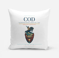 Thumbnail for Yellowstone Regional Airport (COD) design on white pillow