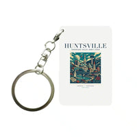 Thumbnail for HUNTSVILLE - Poster - Key Chain - White
