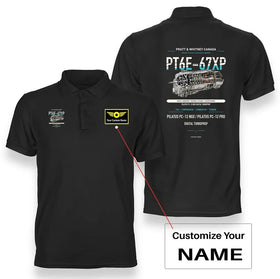 Pratt & Whitney Canada PT6E-67XP Engine Premium Polo T-Shirts
