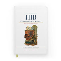 Thumbnail for Range Regional Airport (HIB) design on white notebook