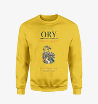 Thumbnail for Paris-Orly Airport (ORY) design on yellow sweatshirt