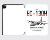 Thumbnail for EC-130H Compass Call design on white ipad tablet case