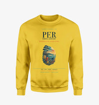 Thumbnail for Perth Airport (PER) design on yellow sweatshirt
