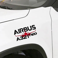 Thumbnail for Airbus A321 Car Sticker - view 2