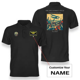 The Spice Market Circle Premium Polo T-Shirts