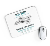 Thumbnail for DJI Flip design on white rectangle mouse pad