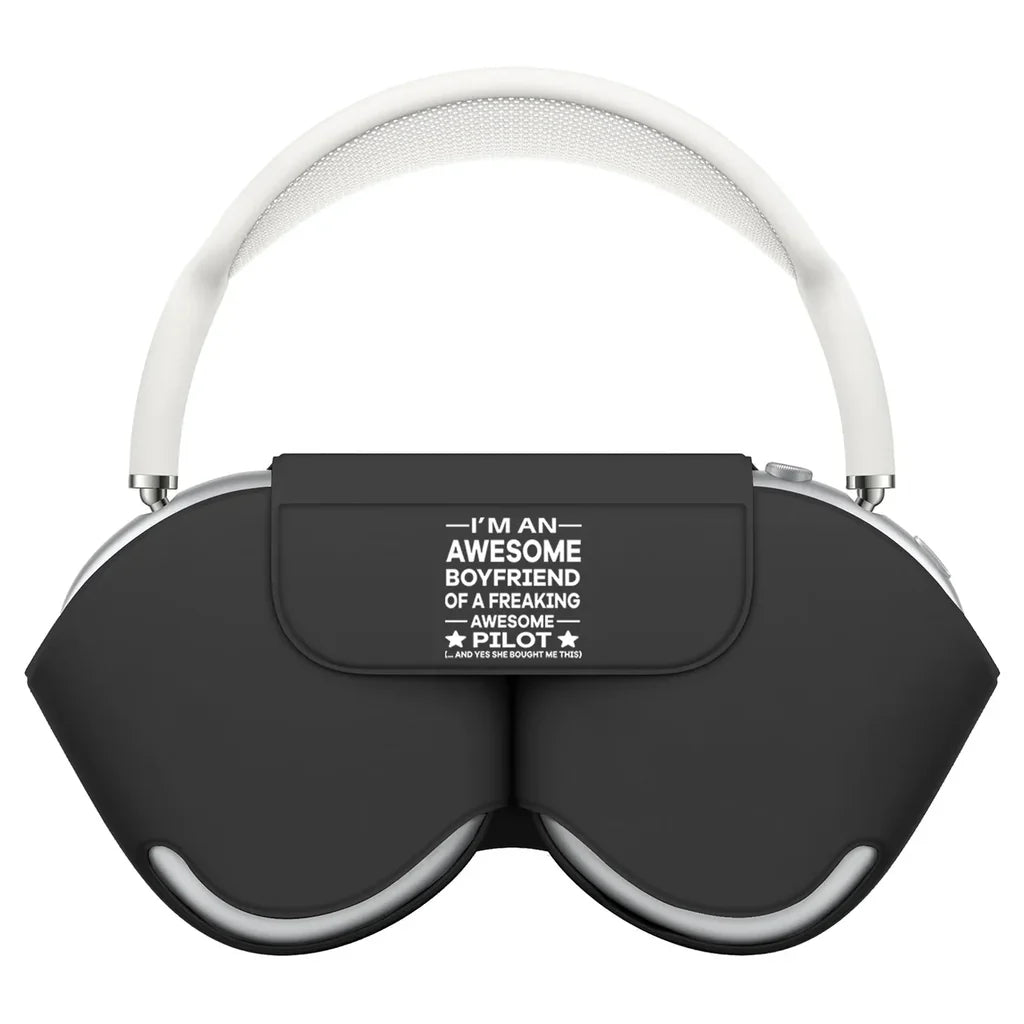 Customisable I am an Awesome Boyfriend AirPods Max Case - view 2