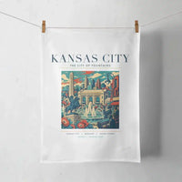 Thumbnail for KANSAS CITY - Poster - Towel - White