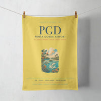 Thumbnail for Punta Gorda Airport (PGD) design on yellow towel