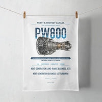 Thumbnail for PW800 design on white towel