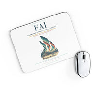 Thumbnail for Fairbanks International Airport (FAI) design on white rectangle mouse pad