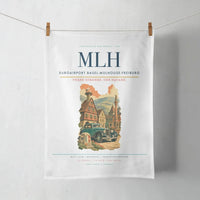 Thumbnail for EuroAirport Basel-Mulhouse-Freiburg (MLH) design on white towel