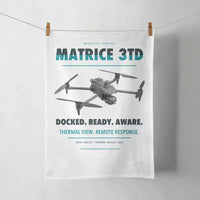 Thumbnail for DJI Matrice 3TD design on white towel
